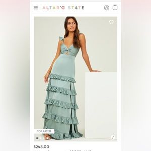 Beautiful satin gown